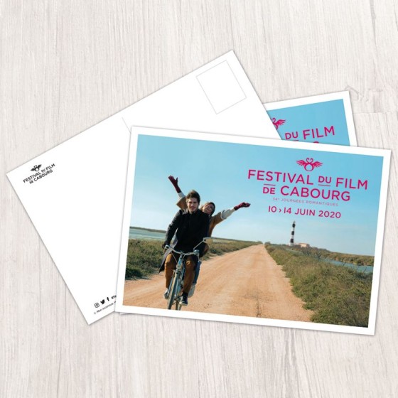 Carte postale de l'édition 2020